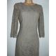 Basler By Peter Hahn, Beige Stretch Lace Occasion Classic Shift Dress, UK 10, 36 | New With Tag