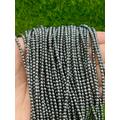 5st-50st Natural Hematite Round Faceted Beads 2 Mm 3Mm Wholesale For Jewelry Making Beads