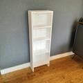 Antique 34cm Wood Bookcase Farmhouse Recycled Rustic