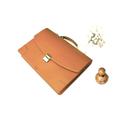 Leather Briefcase Men & Women Camel Brown, Briefcase, Lawyers Bag, Classic , Business Briefcase, Italian Leather - 21413