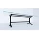 Wishbone Leg Heavy Duty - Table Base For Stone Or Glass Steel Elegant