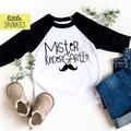 Mister Kindergarten Boy Raglan, Back To School Boys Toddler Youth Baseball Tee, First Day Of Outfits