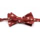 Sedona Floral Bow Tie , Rust Terracotta Necktie Tie Suspenders Pocket Square