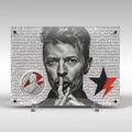 2020 Royal Mint David Bowie Five Pound Coin in Display