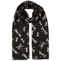 Glitter Dragonfly Large Scarf For Girls Ladies Women Shawl Wrap Soft Scarves