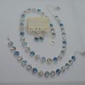 Tranquil Seas Genuine Austrian Crystal Necklace, Bracelet Or Earrings