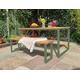 Any Colour - Bespoke Garden Patio Furniture Outdoor Table & Bench Set Restaurant Benches Pub Tables