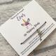 Cute Unicorn Personalised Birthday Girl Make A Wish Friendship Bracelet Cards - Favours Party Bag Fillers Stars, Wands, Unicorns