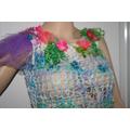 Romantic Boho Mermaid Fairy Top. With Soft Hand Spun Art Yarn. Freeform Crochet Hand Knitted Shabby Chic Top.ooak. Made in Australia