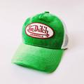 Vintage Velour Fleece Green Von Dutch Cap/Trucker Cap. Deadstock New With Tags