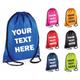 Personalised Printed Gym Bag Swim Pe Kit Sack Sports Kids Drawstring School Phys Ed Novelty
