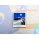 Photograph Enamel Pin | Wanderlust Travel Mountains Stocking Filler Gift Lapel Pin, Badge |Picture Frame