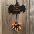 Halloween Bat Decoration With Removeable Treats Ball Holder For Guinea Pig/Hedgehog Degu Chinchilla