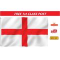 5Ft X 3Ft England Flag St George Cross Flags English Eyelets Double Stitched