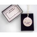 Sagittarius Parasaurolophus Dinosaur Zodiac Necklace