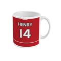 Arsenal 2004 Invincibles Henry Home Shirt Retro Football Mug