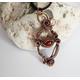 Carnelian Pendant, Wire Wrap Hippie Necklace, July Birthstone Necklaces For Women, 7Th Anniversary Gift Wife, Christmas