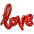 Love Balloon Valentines Day Balloons Engagement Decorations Red Foil Proposal