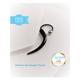 Circular Barbell Horseshoe Body Jewellery Very Long Spikes 1.2mm 16G, Ear Earlobe Curved Titanium Black Free Shipping