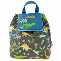 Toddler Dinosaur Backpack Personalised By Embroidery | For Pre-School, Nursery Bag