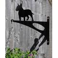 Bull Terrier Dog Stylish Modern Hanging Basket Bracket