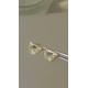 Aquamarine Earring Jackets With Sapphire Stud Earrings Fine Silver 22Kt Yellow Gold