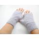 Angora Fingerless Gloves Womens. Gift For Her. Winter Gloves. Wisteria Hand Knit Wool Half