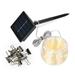 Canopy Light 40 ft Solar Powered LED String Light Fits up to 10x10 ft Canopies Outdoor Clear