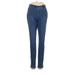 Lord & Taylor Jeggings - High Rise: Blue Bottoms - Women's Size X-Small - Dark Wash