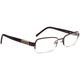 Burberry Eyeglasses B 1045 1004 Brown Half Rim Frame Italy 51[]19 135