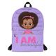 Black Girl Magic Back To School Purple & Pink Backpack Or Overnight Bag