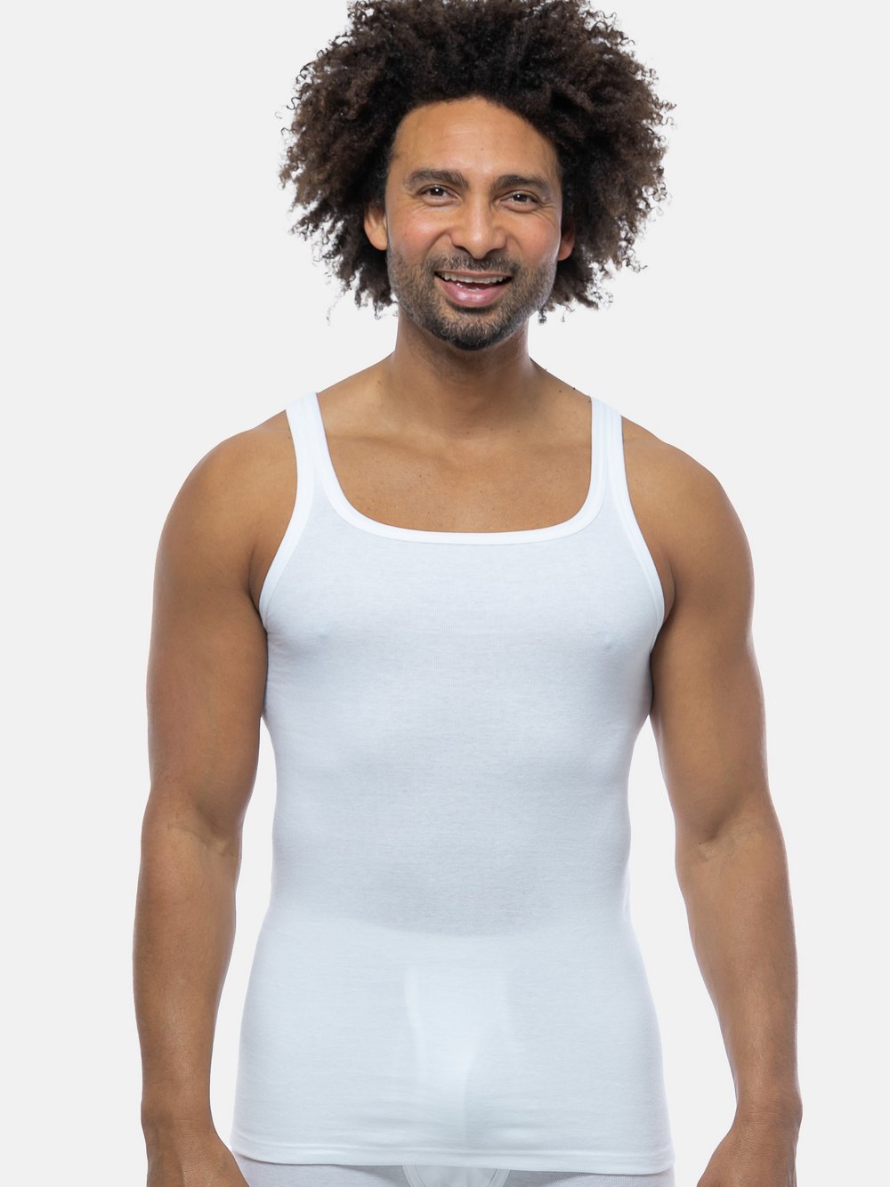 con-ta Unterhemd / Tanktop Herren weiß, 4XL Image