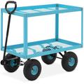 Chariot de jardin Chariot remorque Chariot jardin Roues 2 niveaux 150 kg