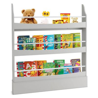 Costway 3-Tier Bookshelf with 2 Anti-Tipping Kits ...