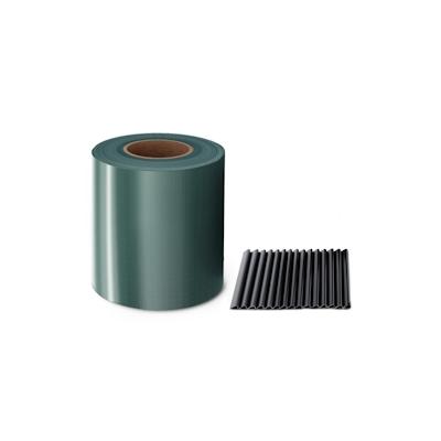 2 x MIDORI® PVC Sichtschutzstreifen 35 m x 19 cm Doppelstabmatten Zaunfolie Zaunblende Clips Grün Image