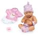 Bayer Design Dolls: 15 New Born Baby W/ Pink Outfit & Accessories Suitable for Children Ages 3+