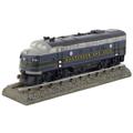 Baltimore and Ohio F7 Diesel Locomotive Number 961 Ceramic Figurine