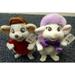 Hard to Find Disney Rescuers Down Under 7 Plush Bianca and Bernard Doll Set