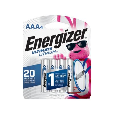 Energizer Ultimate Lithium Battery AAA 1.5 Volt Lithium SKU - 732118