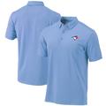 Men's Columbia Light Blue Toronto Jays Omni-Wick Drive Polo