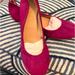 J. Crew Shoes | Jcrew Suede Ballet Flats | Color: Purple | Size: 8