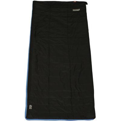 Deckenschlafsack POLYDAUN "GAPA Deckenschlafsack lightweight", schwarz, Schlafsäcke, B/L: 80cm x 210cm, umlaufender Reißverschluss, Obermaterial: 100% Nylon, L:210cm