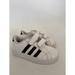 Adidas Shoes | Adidas Superstar Old School White Toddler Shoes 7k | Color: Black/White | Size: 7bb