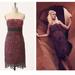 Anthropologie Dresses | Anthropologie Sunrise & Midnight Lace Dress Size 2 | Color: Black/Red | Size: 2