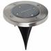 Fusion 2 Pack Solar Lawn/ Deck Light features durable plastic construction wi