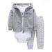 Qufokar Baby Girl Outfits 6-9 Months Boho Baby Boy 6 Months Baby Girls Fall Winter Cotton Animal Coat Jacket Romper Bodysuit Short Sleeve Pants Hooded Clothes Set