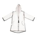 Qufokar Baby mas Outfit Baby Girl Plain Clothes And Unisex Transparent Boy Wind Waterproof for Girls Kids Jacket Hooded Raincoat Girls Outfits&Set