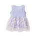 Purple Girl s Daisy Pompous Dress One Baby Suit Toddler Girl Outfits Summer Clothes Toddler Girl
