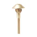 Focus Industries Brass China Hat Panel LED Area Light - AL-01-LEDP52-BAR