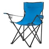 Small Camping Folding Chair/ Camping Chair/Folding Chairs for Outdoors/Folding Camp Chair/Heavy Duty Steel Frame Collapsible Padded Arm Chair with Cup Holder Quad Lumbar Back Chair Portable